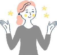 輝く女性